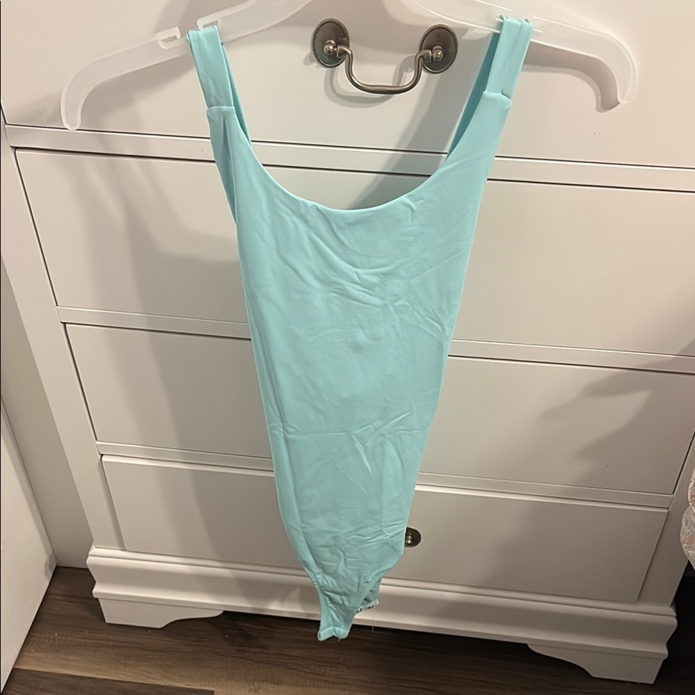 Blue Rain by Francesca's Aqua Swimsuit